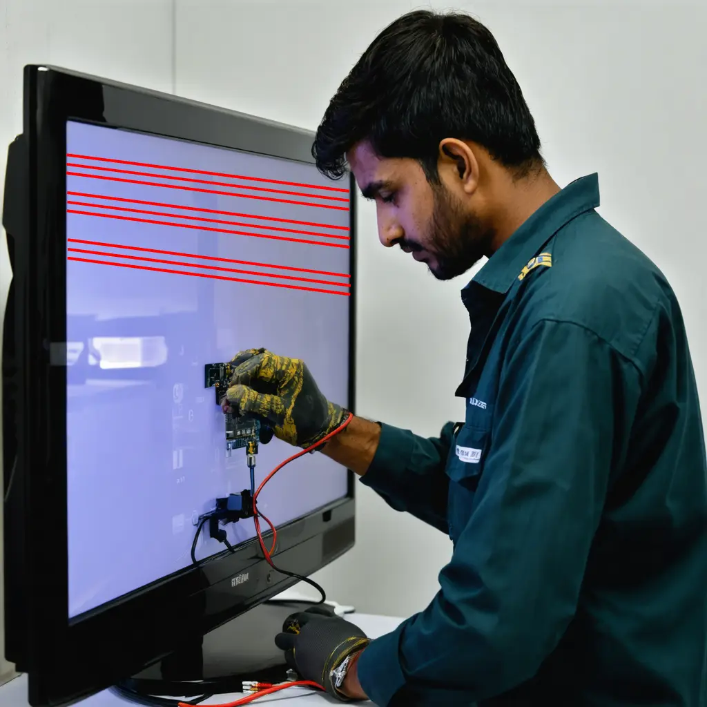 TV set repair